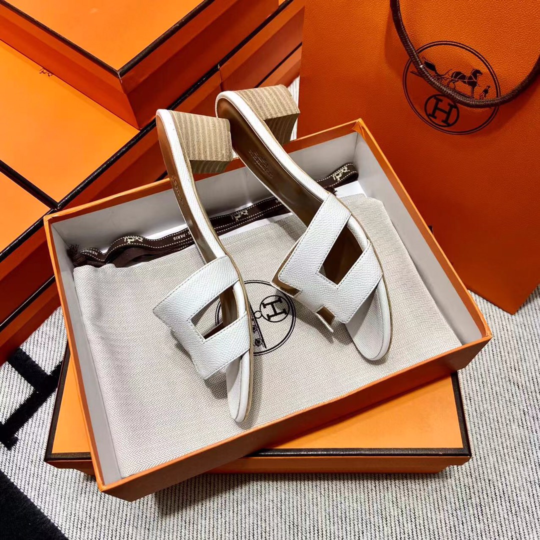 에르메스 올수공 오아시스 슬리퍼 샌들 앱송 63